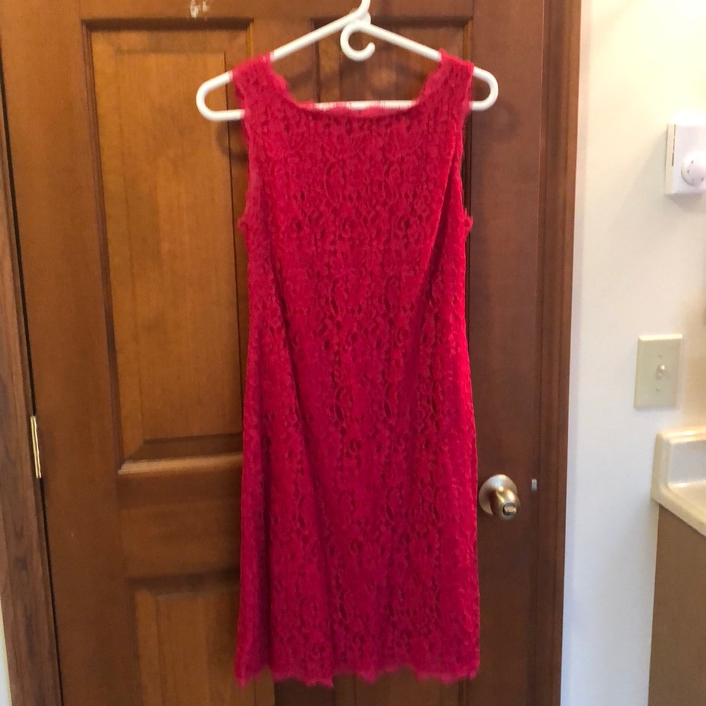 Adrianna Papell Lace Dress